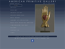 Tablet Screenshot of americanprimitive.com